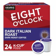 Eight Oclock Dark Italian Roast Coffee K-Cups, PK24 PK 6408